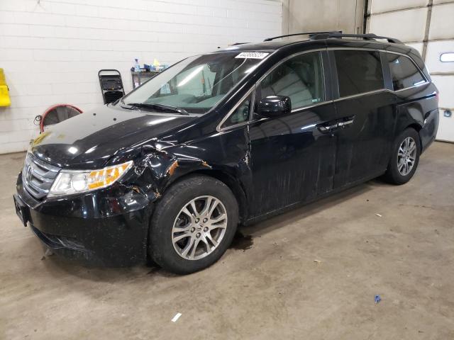HONDA ODYSSEY EX 2011 with VIN 5FNRL5H63BB063165 - Photo from auction