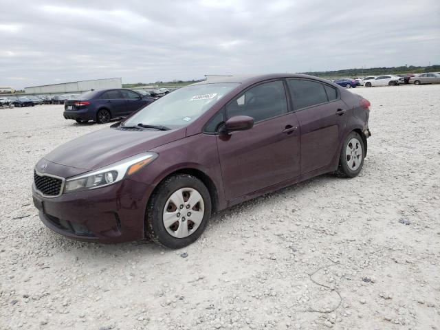 KIA FORTE LX 2017 with VIN 3KPFK4A72HE129531 - Photo from auction