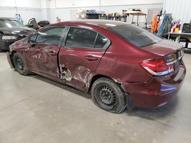 Photo 2 from auction – 2014 HONDA CIVIC LX with VIN 2HGFB2F51EH505987