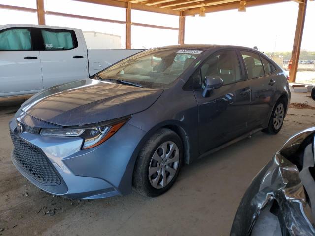 TOYOTA COROLLA LE 2022 with VIN JTDEPMAE1NJ210143 - Photo from auction
