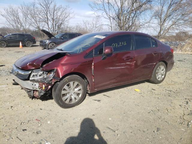 HONDA CIVIC 2012 with VIN 2HGFB2F52CH605772 - Photo from auction