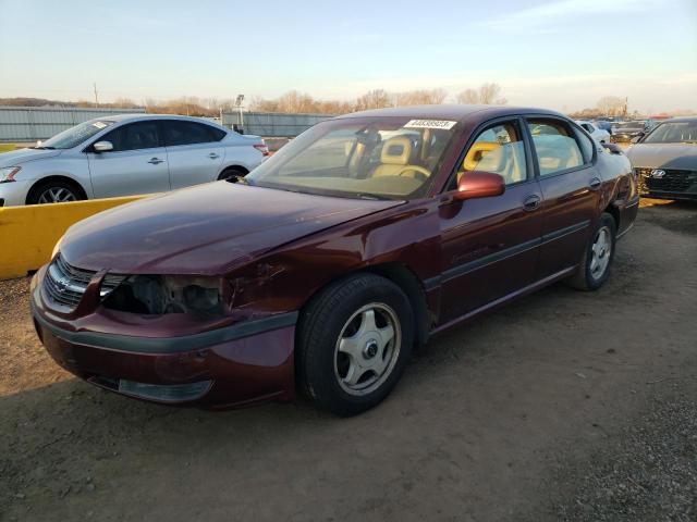 CHEVROLET IMPALA LS 2000 with VIN 2G1WH55K9Y9131156 - Photo from auction