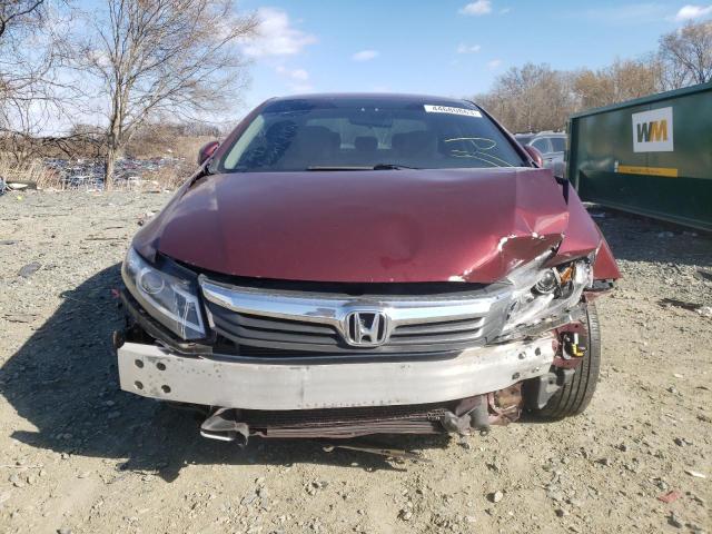 Photo 5 from auction – 2012 HONDA CIVIC with VIN 2HGFB2F52CH605772