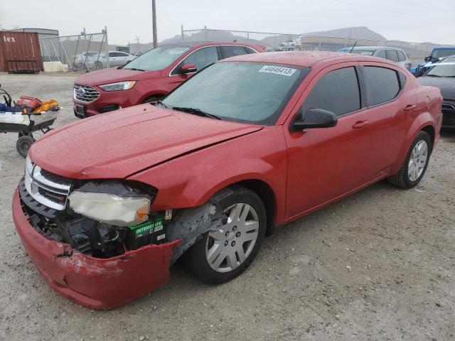 DODGE AVENGER SE 2013 with VIN 1C3CDZAB1DN616163 - Photo from auction