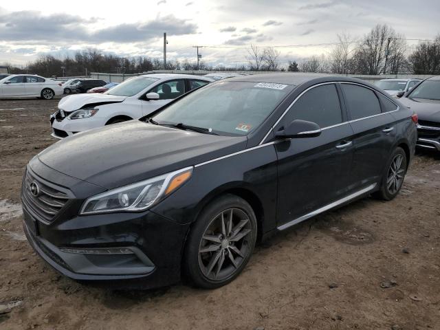HYUNDAI SONATA SPO 2015 with VIN 5NPE34AB5FH096191 - Photo from auction
