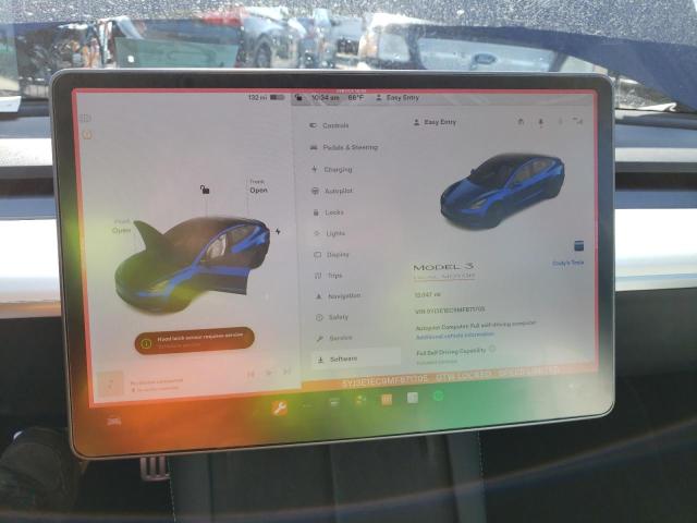 Photo 9 from auction – 2021 TESLA MODEL 3 with VIN 5YJ3E1EC9MF871705