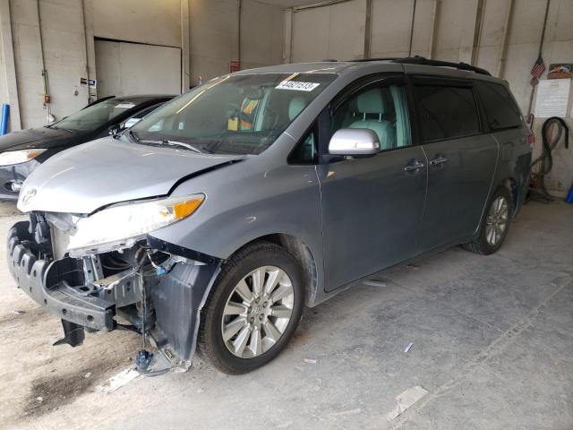 TOYOTA SIENNA XLE 2014 with VIN 5TDDK3DC9ES075530 - Photo from auction