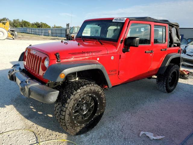 JEEP WRANGLER U 2017 with VIN 1C4BJWDG0HL504607 - Photo from auction