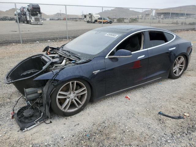 TESLA MODEL S 2014 with VIN 5YJSA1H16EFP64369 - Photo from auction
