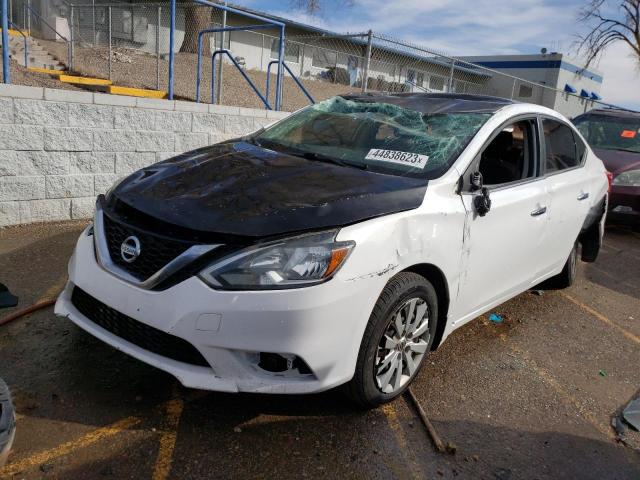 NISSAN SENTRA S 2016 with VIN 3N1AB7AP1GY243306 - Photo from auction