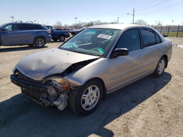 HONDA CIVIC LX 2002 with VIN 2HGES16522H538465 - Photo from auction