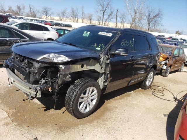 FORD EXPLORER X 2018 with VIN 1FM5K8D85JGA52937 - Photo from auction