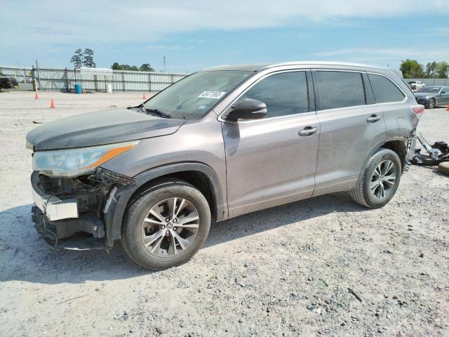 TOYOTA HIGHLANDER 2016 with VIN 5TDKKRFH7GS505044 - Photo from auction