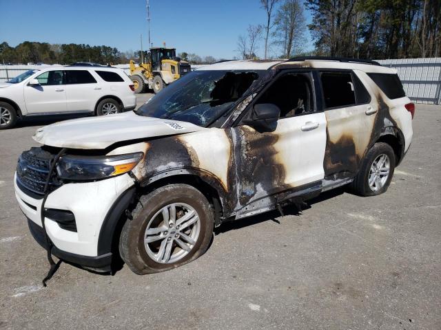 FORD EXPLORER X 2022 with VIN 1FMSK7DH7NGA35088 - Photo from auction