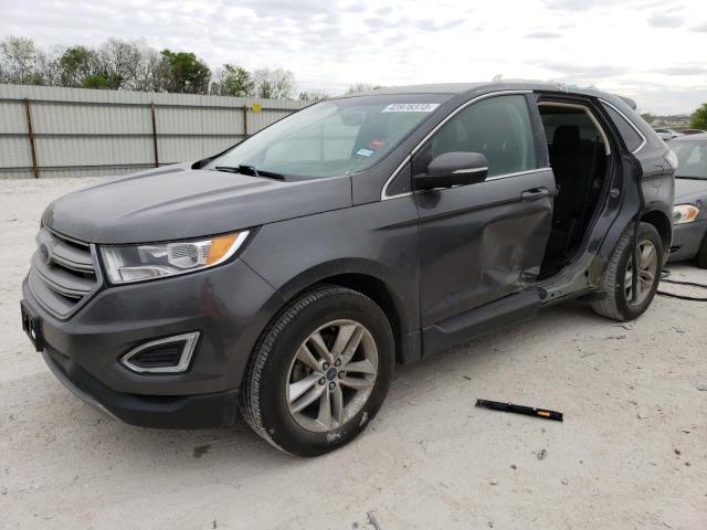 FORD EDGE SEL 2017 with VIN 2FMPK3J90HBC63439 - Photo from auction