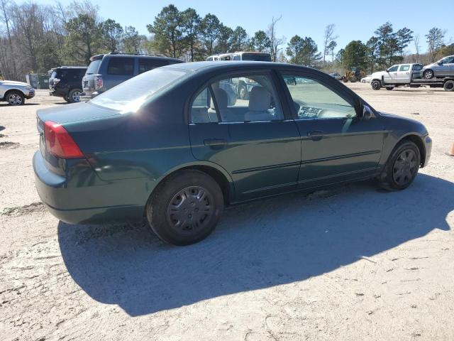 Photo 3 from auction – 2001 HONDA CIVIC LX with VIN 2HGES16581H544575