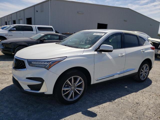 ACURA RDX TECHNO 2021 with VIN 5J8TC2H58ML007476 - Photo from auction