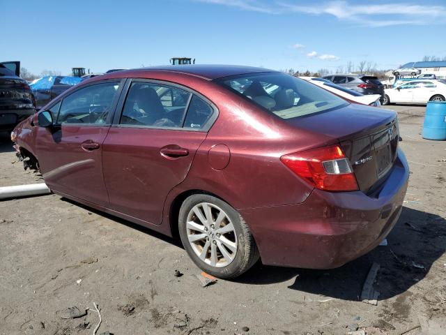 Photo 2 from auction – 2012 HONDA CIVIC EX with VIN 19XFB2F87CE333434