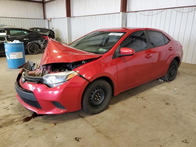 TOYOTA COROLLA L 2014 with VIN 5YFBURHE1EP122025 - Photo from auction