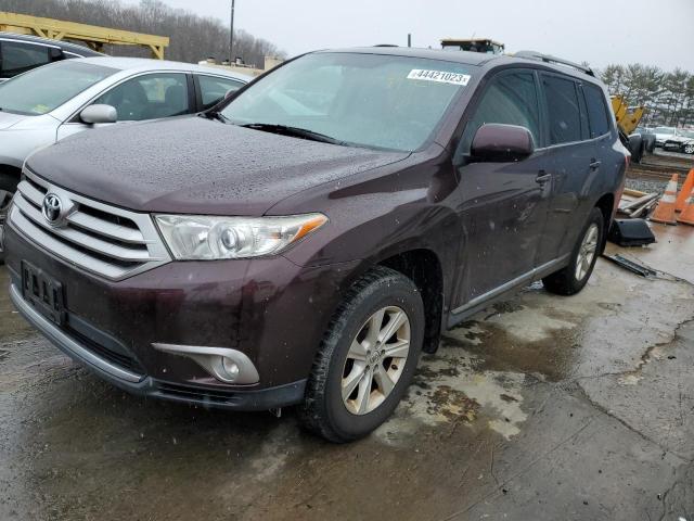 TOYOTA HIGHLANDER 2012 with VIN 5TDBK3EH6CS141823 - Photo from auction