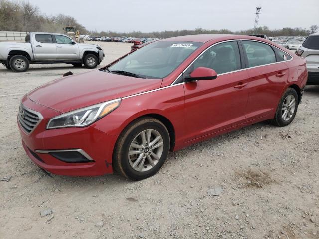 HYUNDAI SONATA SE 2017 with VIN 5NPE24AF7HH445036 - Photo from auction