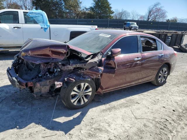 Photo 1 from auction – 2014 HONDA ACCORD LX with VIN 1HGCR2F35EA176805