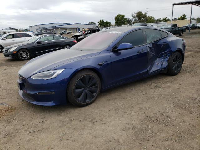 TESLA MODEL S 2022 with VIN 5YJSA1E50NF461577 - Photo from auction
