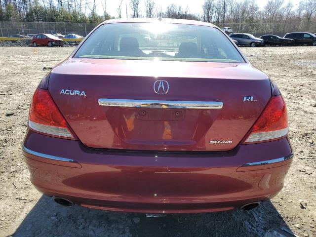 Photo 6 from auction – 2006 ACURA RL with VIN JH4KB16526C000311