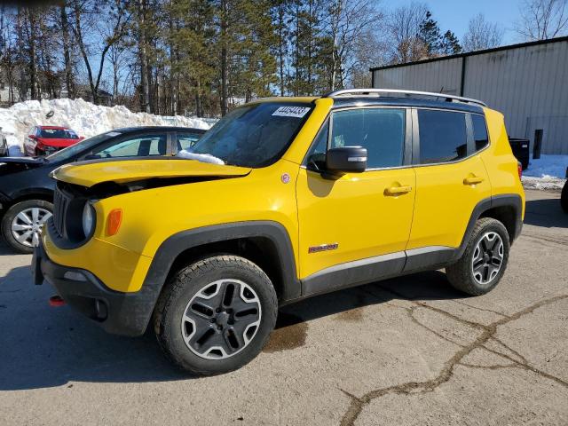 JEEP RENEGADE T 2015 with VIN ZACCJBCT5FPC04436 - Photo from auction