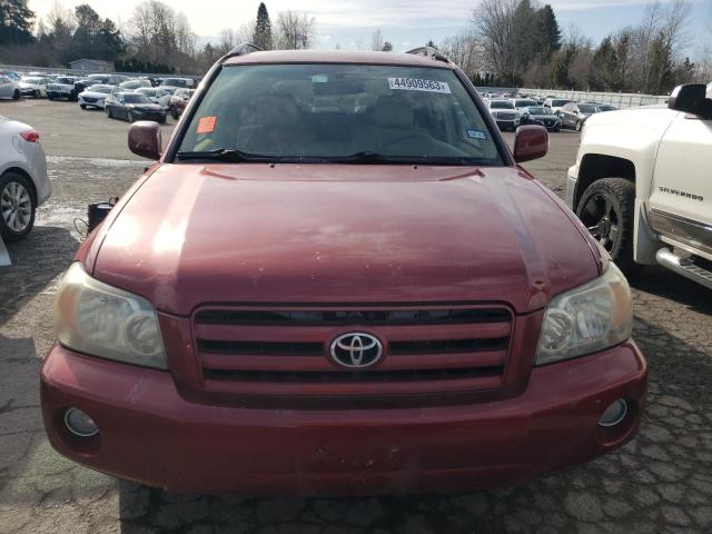 Photo 5 from auction – 2005 TOYOTA HIGHLANDER with VIN JTEDD21A050106394