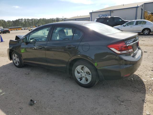 Photo 2 from auction – 2013 HONDA CIVIC LX with VIN 2HGFB2F59DH555289