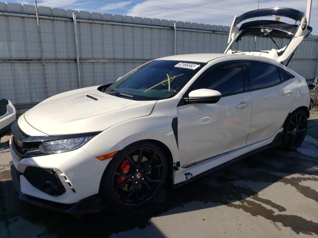 Photo 1 from auction – 2017 HONDA CIVIC TYPE with VIN SHHFK8G75HU201572