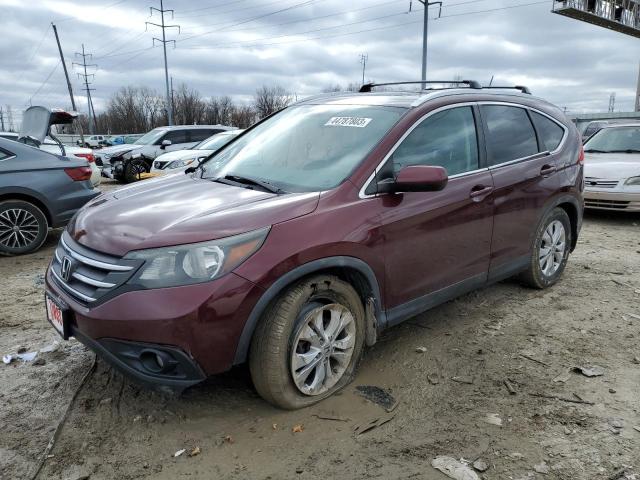 HONDA CR-V EXL 2014 with VIN 5J6RM4H73EL079930 - Photo from auction