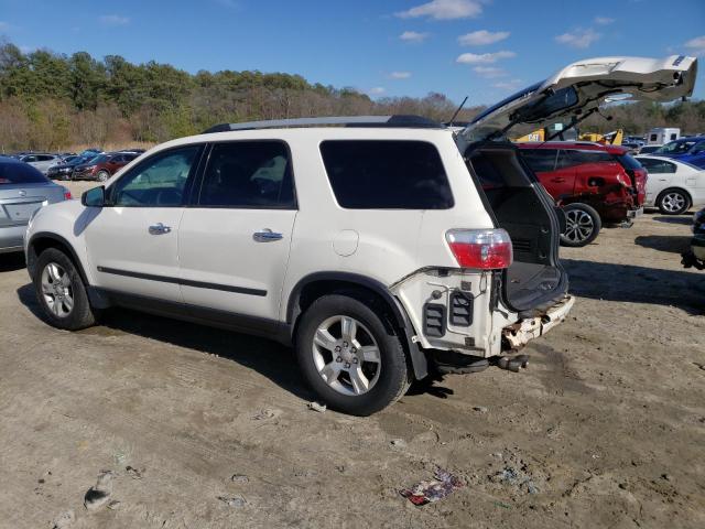 Photo 2 from auction – 2010 GMC ACADIA SL with VIN 1GKLRKED2AJ141372