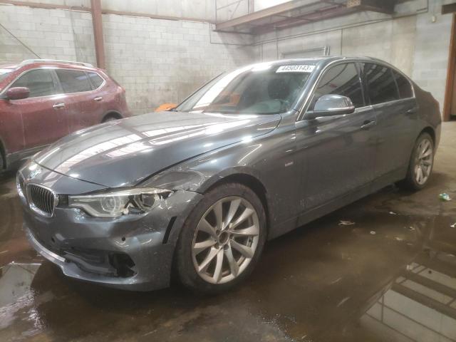 BMW 328 D XDRI 2016 with VIN WBA8F1C56GK438743 - Photo from auction