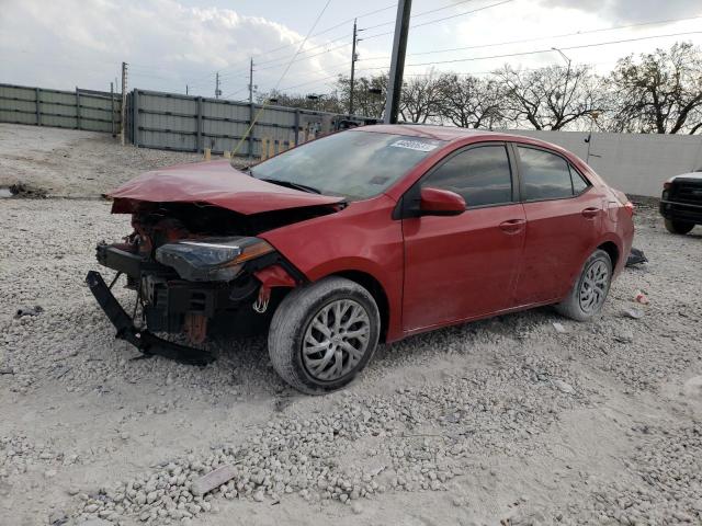 TOYOTA COROLLA L 2019 with VIN 5YFBURHE6KP947943 - Photo from auction