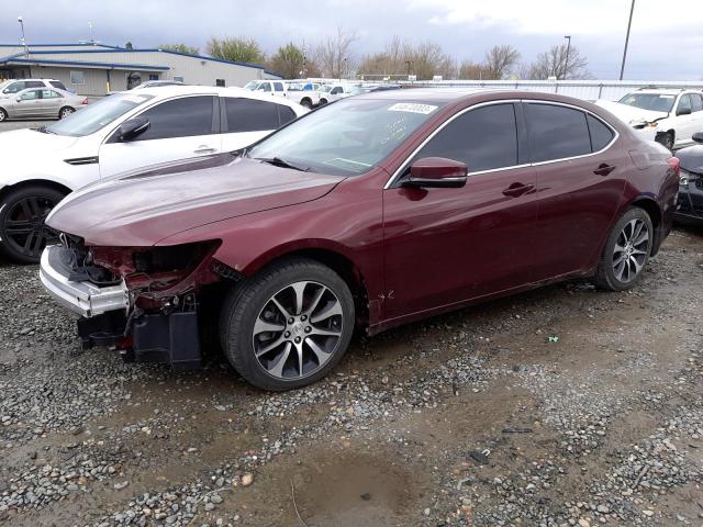 ACURA TLX TECH 2015 with VIN 19UUB1F56FA020598 - Photo from auction
