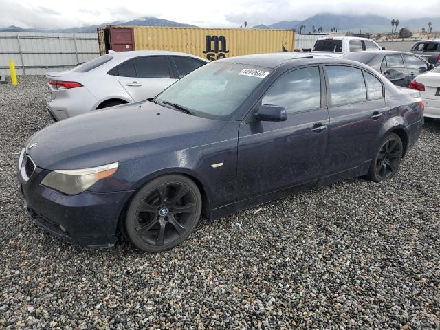 BMW 550 I 2007 with VIN WBANB53517CP06145 - Photo from auction