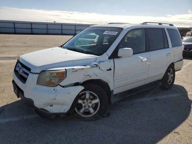HONDA PILOT EX 2006 with VIN 5FNYF28766B019435 - Photo from auction