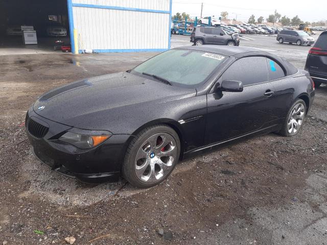 BMW 650 I 2007 with VIN WBAEK135X7CN82207 - Photo from auction