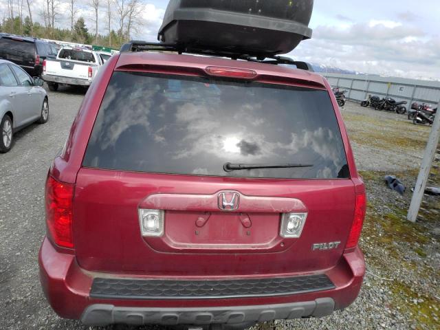 Photo 6 from auction – 2003 HONDA PILOT EXL with VIN 2HKYF185X3H531480