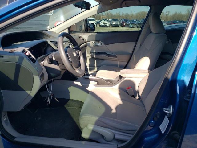 Photo 7 from auction – 2012 HONDA CIVIC LX with VIN 19XFB2F55CE077509