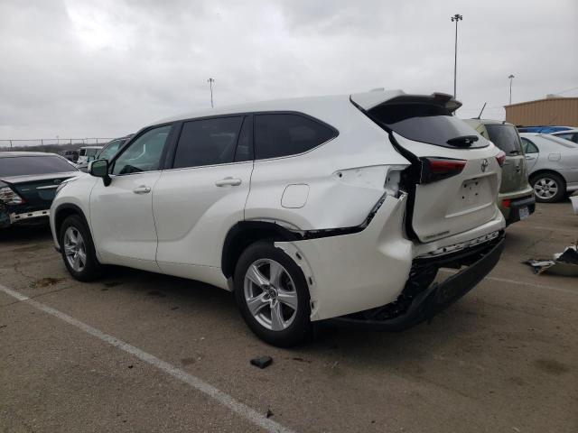 Photo 2 from auction – 2021 TOYOTA HIGHLANDER with VIN 5TDCZRAH3MS064189