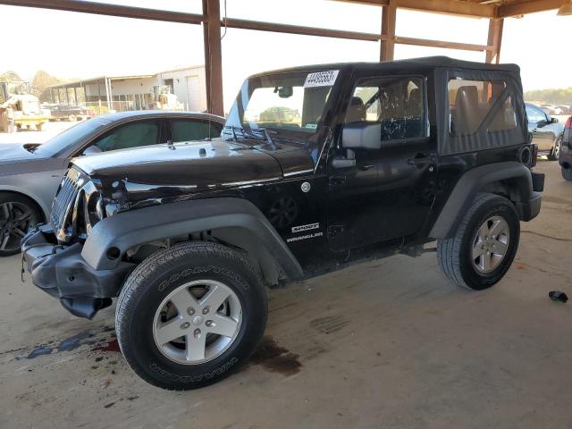 JEEP WRANGLER S 2013 with VIN 1C4AJWAG4DL696981 - Photo from auction