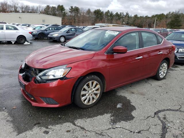 NISSAN SENTRA S 2016 with VIN 3N1AB7AP9GL664106 - Photo from auction