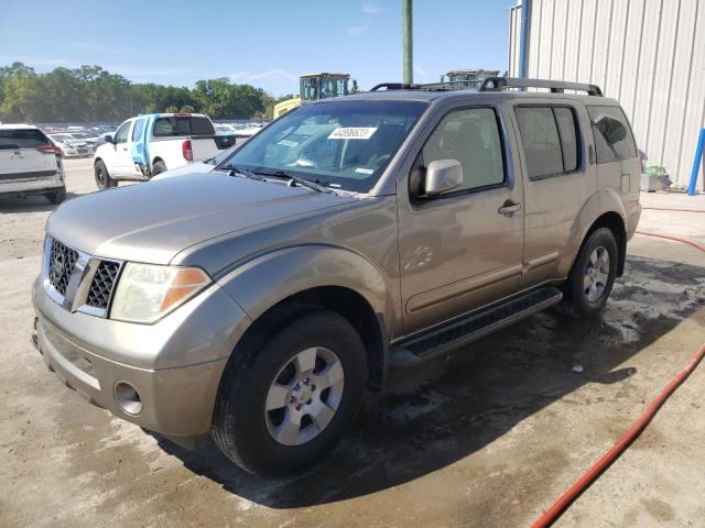 NISSAN PATHFINDER 2005 with VIN 5N1AR18U45C739591 - Photo from auction