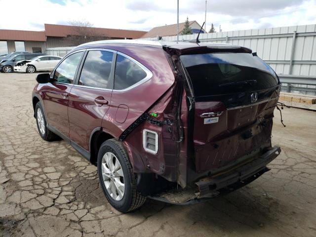 Photo 2 from auction – 2013 HONDA CR-V EXL with VIN 5J6RM4H72DL045380