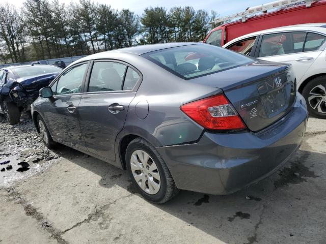 Photo 2 from auction – 2012 HONDA CIVIC LX with VIN 2HGFB2F58CH301202