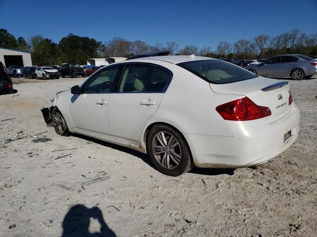 Photo 2 from auction – 2012 INFINITI G25 BASE with VIN JN1DV6AP7CM810842
