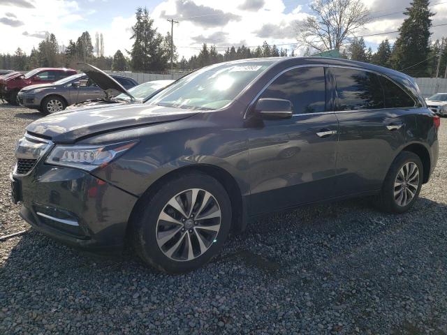 ACURA MDX TECHNO 2014 with VIN 5FRYD4H45EB014117 - Photo from auction